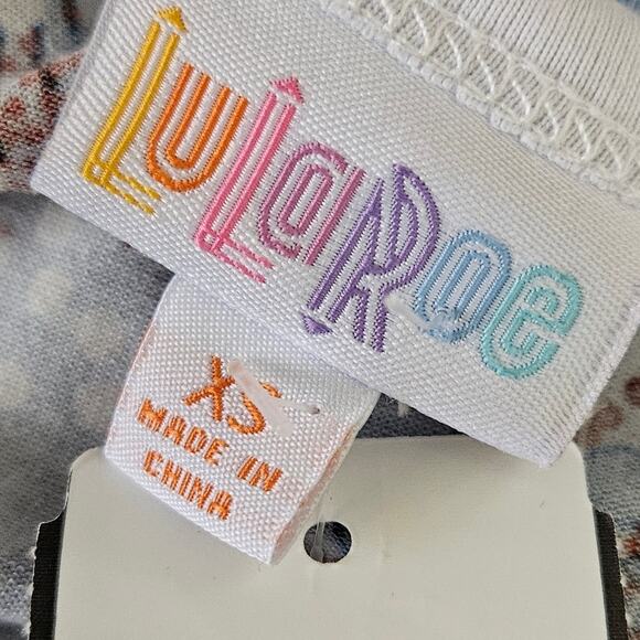 Americana 4th of July Firework Print Baseball Tee Size XS - Picture 3 of 4